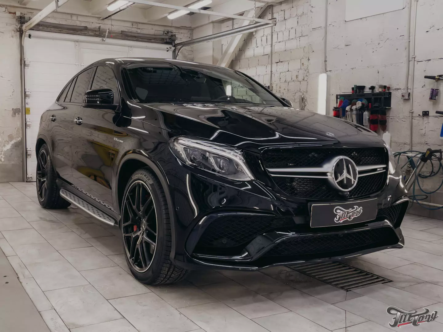 Полировка и покрытие керамикой Mercedes GLE